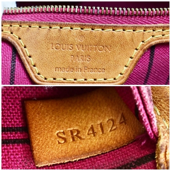 LOUIS VUITTON Neverfull MM Shoulder Tote Bag Monogram Leather authentic - Picture 16 of 16